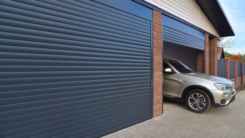 ворота из роллетного профиля в Александровском